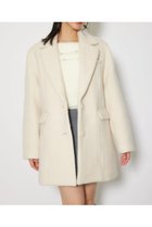 【リエンダ/rienda】のシングルシャギーテーラードジャケットコート 人気、トレンドファッション・服の通販 founy(ファニー) ファッション Fashion レディースファッション Fashion for Women アウター Coat / Outerwear Collection コート・ロングコート・ピーコート Long Coats, Peacoats & More レディースジャケット・軽アウター Jackets テーラードジャケット / 通勤・きれいめスタイル Tailored Jackets & Blazers インナー Innerwear コンパクト Compact, Small Size 今季 This Season, Current Season シンプル Simple, Minimal チェック Check, Plaid, Tartan デニム Denim, Jeans Material トレンド Trend, Trending Now バランス Balance, Style Balance 無地 Plain, Solid Color 再入荷 Restock / Back in Stock エレガント 上品 Elegant thumbnail WHT|ID: prp329100004808420 ipo3291000000034894195