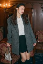 【リエンダ/rienda】のシングルシャギーテーラードジャケットコート 人気、トレンドファッション・服の通販 founy(ファニー) ファッション Fashion レディースファッション Fashion for Women アウター Coat / Outerwear Collection コート・ロングコート・ピーコート Long Coats, Peacoats & More レディースジャケット・軽アウター Jackets テーラードジャケット / 通勤・きれいめスタイル Tailored Jackets & Blazers インナー Innerwear コンパクト Compact, Small Size 今季 This Season, Current Season シンプル Simple, Minimal チェック Check, Plaid, Tartan デニム Denim, Jeans Material トレンド Trend, Trending Now バランス Balance, Style Balance 無地 Plain, Solid Color 再入荷 Restock / Back in Stock エレガント 上品 Elegant thumbnail GRY|ID: prp329100004808420 ipo3291000000034894196