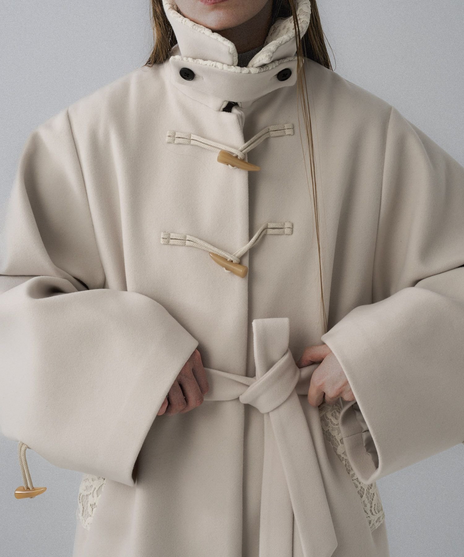 【ハレ/HARE】のウーリーテックトグルボタンステンカラーコート 人気、トレンドファッション・服の通販 founy(ファニー) ファッション Fashion レディースファッション Fashion for Women アウター Coat / Outerwear Collection コート・ロングコート・ピーコート Long Coats, Peacoats & More ウェーブ Wavy Pattern スタイリッシュ Stylish, Fashionable スタンド Stand Collar, Upright Stand ストレート Straight, Straight Cut スリーブ Sleeve, Long Sleeve / Short Sleeve デニム Denim, Jeans Material フレア Flare, Flared プリーツ Pleats, Pleated ポケット Pocket, Pocket Detail マフラー Scarf, Muffler リブニット Rib Knit, Ribbed Knit レース Lace, Lace Fabric ワイド Wide, Wide Fit おすすめ Recommended / Our Picks other-1|ID: prp329100004808422 ipo3291000000034894203