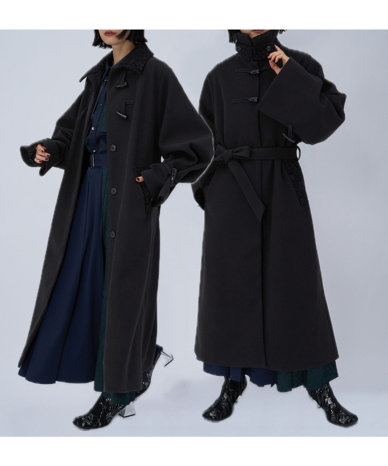 【ハレ/HARE】のウーリーテックトグルボタンステンカラーコート インテリア・キッズ・メンズ・レディースファッション・服の通販 founy(ファニー) ファッション Fashion レディースファッション Fashion for Women アウター Coat / Outerwear Collection コート・ロングコート・ピーコート Long Coats, Peacoats & More ウェーブ Wavy Pattern スタイリッシュ Stylish, Fashionable スタンド Stand Collar, Upright Stand ストレート Straight, Straight Cut スリーブ Sleeve, Long Sleeve / Short Sleeve デニム Denim, Jeans Material フレア Flare, Flared プリーツ Pleats, Pleated ポケット Pocket, Pocket Detail マフラー Scarf, Muffler リブニット Rib Knit, Ribbed Knit レース Lace, Lace Fabric ワイド Wide, Wide Fit おすすめ Recommended / Our Picks ブラック09|ID: prp329100004808422 ipo3291000000034894207