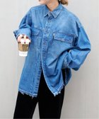 【アウトドアプロダクツ ユージュアルシングス/OUTDOOR PRODUCTS Usual Things】の≪ 追加3≫ULTデニムワーカーシャツ 人気、トレンドファッション・服の通販 founy(ファニー) ファッション Fashion レディースファッション Fashion for Women トップス・カットソー Cut & Sew Tops シャツ・ブラウス・オフィスカジュアル Elegant Blouses & Button-Ups インナー Innerwear ヴィンテージ Vintage Style ジャケット Jacket, Outerwear ダンガリー Dungaree, Chambray デニム Denim, Jeans Material 定番 Standard, Basic Item ミックス Mix, Mixed Style ワーク Workwear, Utility Style エレガント 上品 Elegant thumbnail ブルー A|ID: prp329100004808441 ipo3291000000034894361