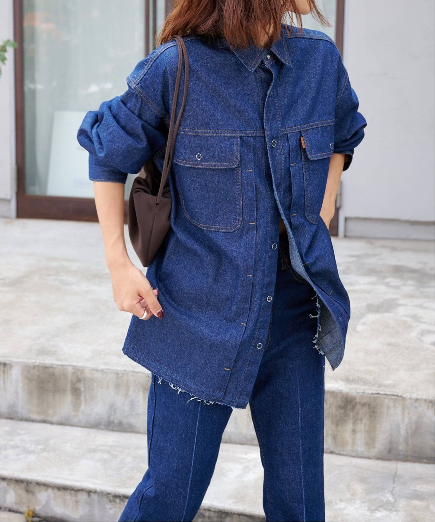 【アウトドアプロダクツ ユージュアルシングス/OUTDOOR PRODUCTS Usual Things】の≪ 追加3≫ULTデニムワーカーシャツ インテリア・キッズ・メンズ・レディースファッション・服の通販 founy(ファニー) ファッション Fashion レディースファッション Fashion for Women トップス・カットソー Cut & Sew Tops シャツ・ブラウス・オフィスカジュアル Elegant Blouses & Button-Ups インナー Innerwear ヴィンテージ Vintage Style ジャケット Jacket, Outerwear ダンガリー Dungaree, Chambray デニム Denim, Jeans Material 定番 Standard, Basic Item ミックス Mix, Mixed Style ワーク Workwear, Utility Style エレガント 上品 Elegant ネイビー|ID: prp329100004808441 ipo3291000000034894362