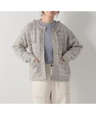 【アフタヌーンティー リビング/Afternoon Tea LIVING】のツイードライクカーディガン 人気、トレンドファッション・服の通販 founy(ファニー) ファッション Fashion レディースファッション Fashion for Women トップス・カットソー Cut & Sew Tops カーディガン・羽織り Layered Style Cardigans おすすめ Recommended / Our Picks カーディガン Cardigan, Knitwear シンプル Simple, Minimal ジャケット Jacket, Outerwear ツイード Twill, Twill Weave デニム Denim, Jeans Material バランス Balance, Style Balance ポケット Pocket, Pocket Detail メタル Metal, Metal Parts thumbnail グレー|ID: prp329100004808447 ipo3291000000034894439