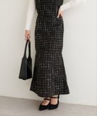 【ナチュラルクチュール/natural couture】のairi ツイードマーメイドスカート 人気、トレンドファッション・服の通販 founy(ファニー) ファッション Fashion レディースファッション Fashion for Women スカート Skirts インナー Innerwear ツイード Twill, Twill Weave フェザー Feather, Feather Detail A/W・秋冬 Autumn/Winter 再入荷 Restock / Back in Stock おすすめ Recommended / Our Picks エレガント 上品 Elegant 2025年 2025 2025-2026秋冬・A/W Autumn/Winter 2025–26 AW25–26 thumbnail ブラック|ID: prp329100004808449 ipo3291000000034894460
