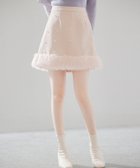 【セゾンドパピヨン/SAISON DE PAPILLON】のパール付きハイウエストツイードミニスカート 人気、トレンドファッション・服の通販 founy(ファニー) ファッション Fashion レディースファッション Fashion for Women スカート Skirts ミニスカート Mini Skirts インナー Innerwear ガーリー Girly, Feminine Style コンシャス Conscious, Bodycon シンプル Simple, Minimal パール Pearl, Pearl Accent フロント Front, Front Design thumbnail ピンクベージュ|ID: prp329100004808461 ipo3291000000034894655