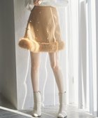 【セゾンドパピヨン/SAISON DE PAPILLON】のパール付きハイウエストツイードミニスカート 人気、トレンドファッション・服の通販 founy(ファニー) ファッション Fashion レディースファッション Fashion for Women スカート Skirts ミニスカート Mini Skirts インナー Innerwear ガーリー Girly, Feminine Style コンシャス Conscious, Bodycon シンプル Simple, Minimal パール Pearl, Pearl Accent フロント Front, Front Design thumbnail ブラウン|ID: prp329100004808461 ipo3291000000034894657