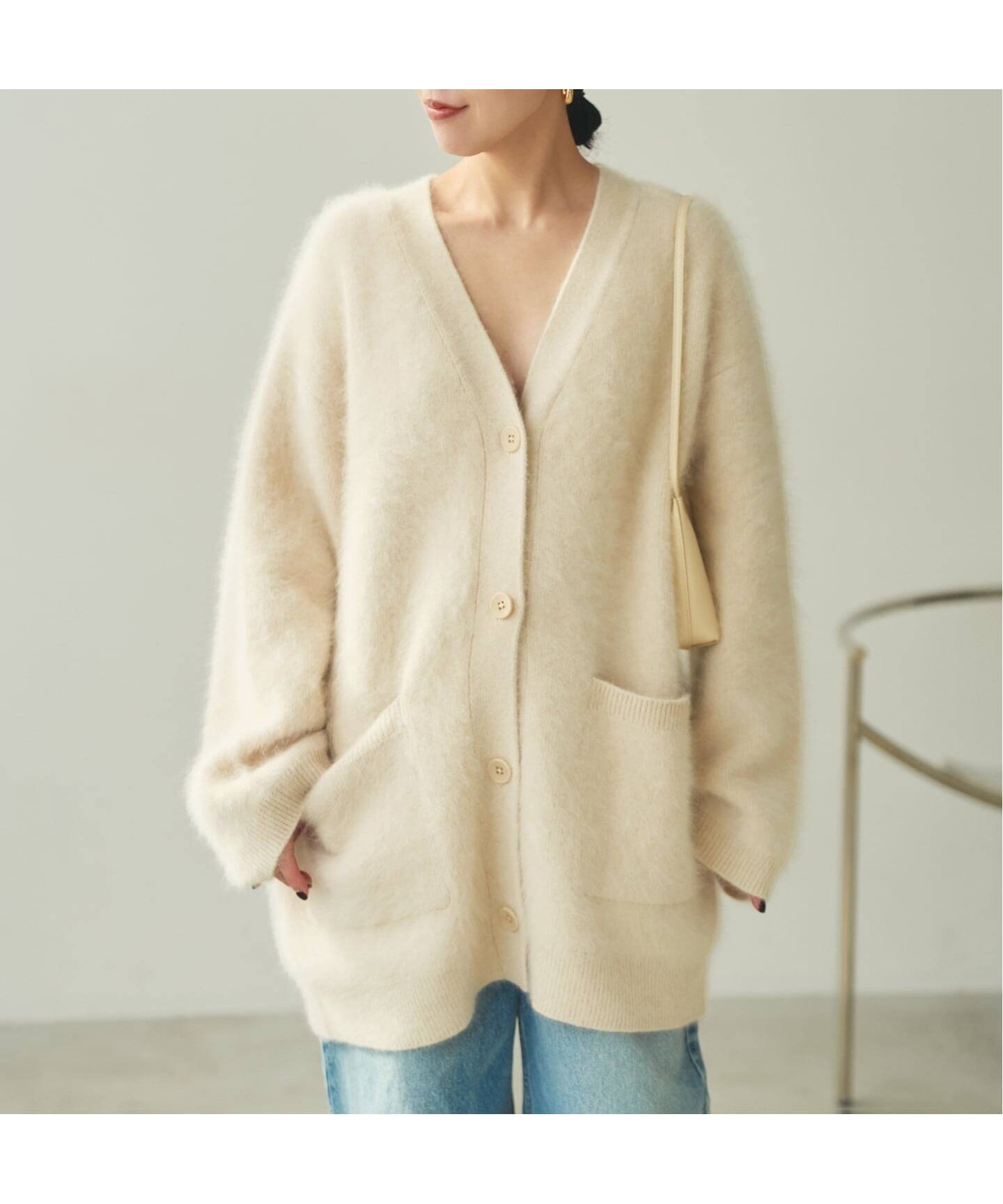 【プラージュ/Plage】のFur Midi カーディガン 人気、トレンドファッション・服の通販 founy(ファニー) 　ファッション　Fashion　レディースファッション　Fashion for Women　トップス・カットソー　Cut & Sew Tops　カーディガン・羽織り　Layered Style Cardigans　カーディガン　Cardigan, Knitwear　シンプル　Simple, Minimal　冬　Winter / This Winter　 other-1|ID: prp329100004808462 ipo3291000000034894658