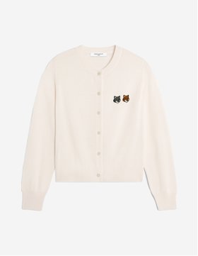 【メゾン キツネ/MAISON KITSUNE】のDOUBLE BOLD FOX HEAD PATCH REGULAR CARDIGAN 人気、トレンドファッション・服の通販 founy(ファニー) ファッション Fashion レディースファッション Fashion for Women トップス・カットソー Cut & Sew Tops カーディガン・羽織り Layered Style Cardigans クラシック Classic, Timeless Style コレクション Collection, Seasonal Line デニム Denim, Jeans Material パッチ Patch, Appliqué フィット Fit, Slim Fit リラックス Relax, Relaxed Fit レギュラー Regular, Standard Fit 夏 Summer 定番 Standard, Basic Item 春 Spring S/S・春夏 SS, Spring/Summer, Warm Season 長袖 Long Sleeve, Full Sleeve |ID:prp329100004808463