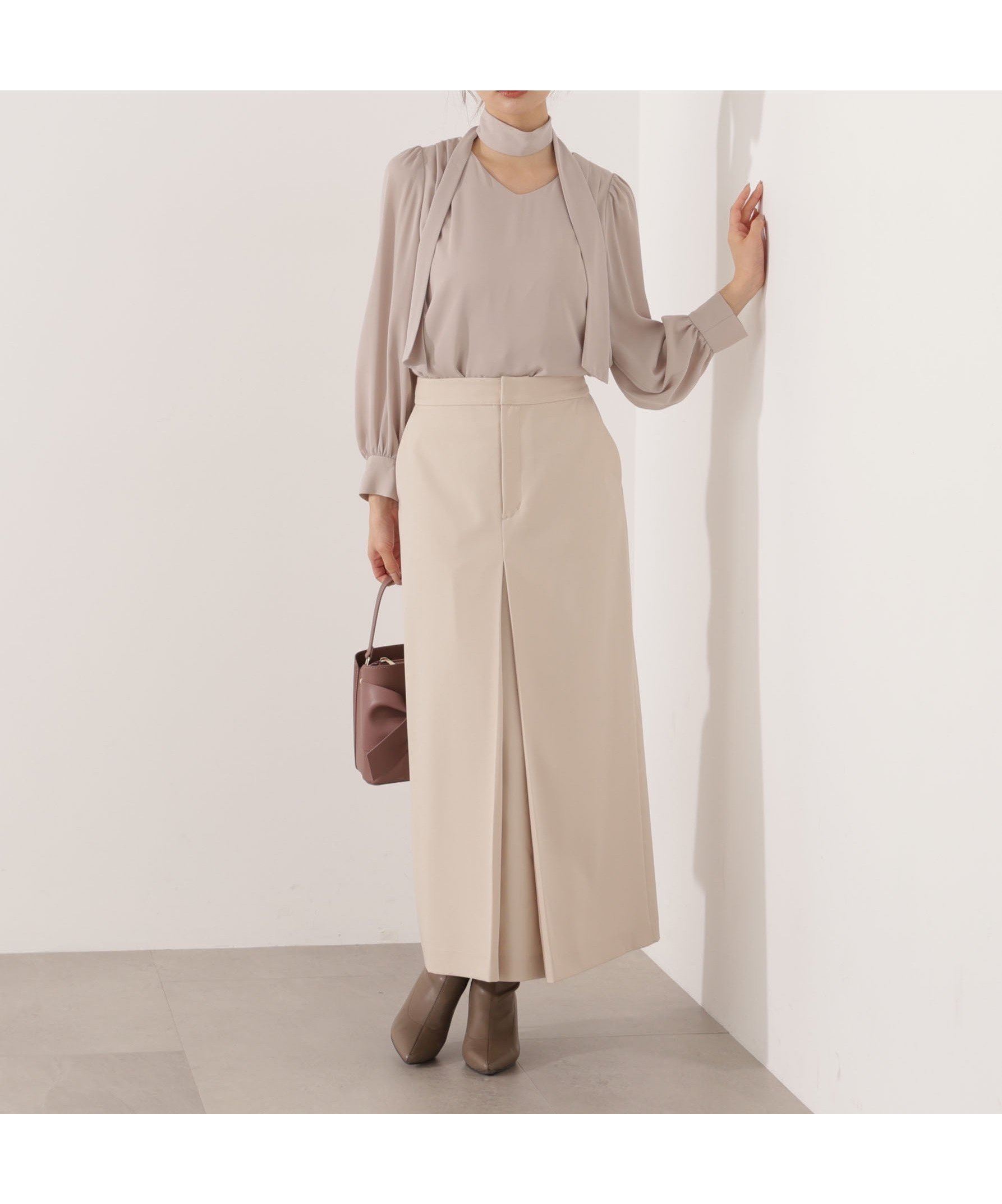 【プロポーション ボディドレッシング/PROPORTION BODY DRESSING】のウォッシャブル フロントタックナロースカート 人気、トレンドファッション・服の通販 founy(ファニー) 　ファッション　Fashion　レディースファッション　Fashion for Women　スカート　Skirts　ウォッシャブル　Machine Washable　シンプル　Simple, Minimal　フロント　Front, Front Design　 other-1|ID: prp329100004808467 ipo3291000000034894708