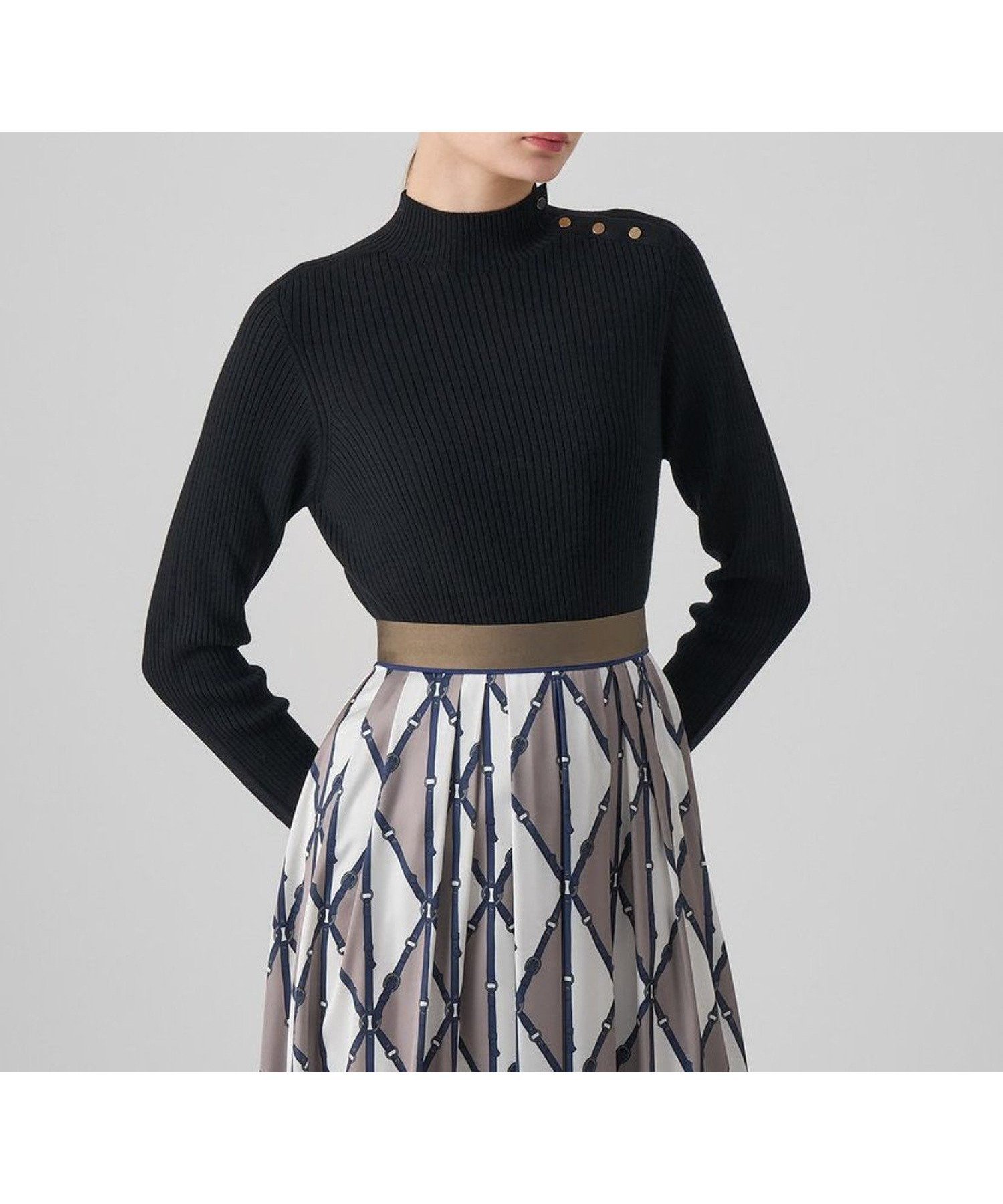 【アナイ/ANAYI】のメリノワイドリブハイネック プルオーバー インテリア・キッズ・メンズ・レディースファッション・服の通販 founy(ファニー) ファッション Fashion レディースファッション Fashion for Women トップス・カットソー Cut & Sew Tops カジュアルプルオーバー・ニットトップス Pullovers & Knit Tops / Casual Pullovers インナー Innerwear ハイネック High Neck, Mock Neck ホールガーメント WholeGarment, Seamless Knit メタル Metal, Metal Parts black|ID: prp329100004808468 ipo3291000000034894714