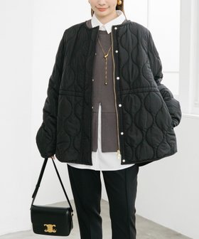 【スタイルドア/STYLEDOOR】のキルティングノーカラーハーフコート 人気、トレンドファッション・服の通販 founy(ファニー) ファッション Fashion レディースファッション Fashion for Women アウター Coat / Outerwear Collection コート・ロングコート・ピーコート Long Coats, Peacoats & More おすすめ Recommended / Our Picks キルティング Quilted, Quilting クール Cool, Chic シンプル Simple, Minimal ジャケット Jacket, Outerwear ハーフ Half, Half-Length フェミニン Feminine, Girly フレア Flare, Flared ボトム Bottoms, Lower Wear ワイド Wide, Wide Fit 春 Spring 防寒 Cold Protection, Winter-Ready |ID:prp329100004808476