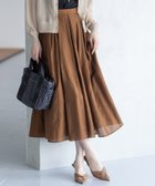 【エーシーデザインバイアルファキュービック/A/C DESIGN BY ALPHACUBIC】のフレアスカート 人気、トレンドファッション・服の通販 founy(ファニー) ファッション Fashion レディースファッション Fashion for Women スカート Skirts Aライン・フレアスカート A-Line & Flared Skirts エアリー Airy Texture シアー Sheer, See-Through フレア Flare, Flared thumbnail モカ|ID: prp329100004808485 ipo3291000000034894908