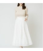 【ノエラ/Noela】のテープジャガードスカート オフホワイト|ID: prp329100004808487 ipo3291000000034976681