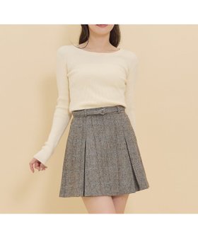 【レディアゼル/REDYAZEL】の【セットアップ可能】ヘリンボーンチェックタックミニスカート 人気、トレンドファッション・服の通販 founy(ファニー) ファッション Fashion レディースファッション Fashion for Women セットアップ Matching Sets スカート・ミニ/ミディ/マキシ Skirts / Mini, Midi & Maxi Skirts スカート Skirts ミニスカート Mini Skirts おすすめ Recommended / Our Picks セットアップ Set-Up, Coordinated Outfit チェック Check, Plaid, Tartan ミニスカート Mini Skirt, Short Skirt ロング Long, Long-Length A/W・秋冬 Autumn/Winter |ID:prp329100004808498