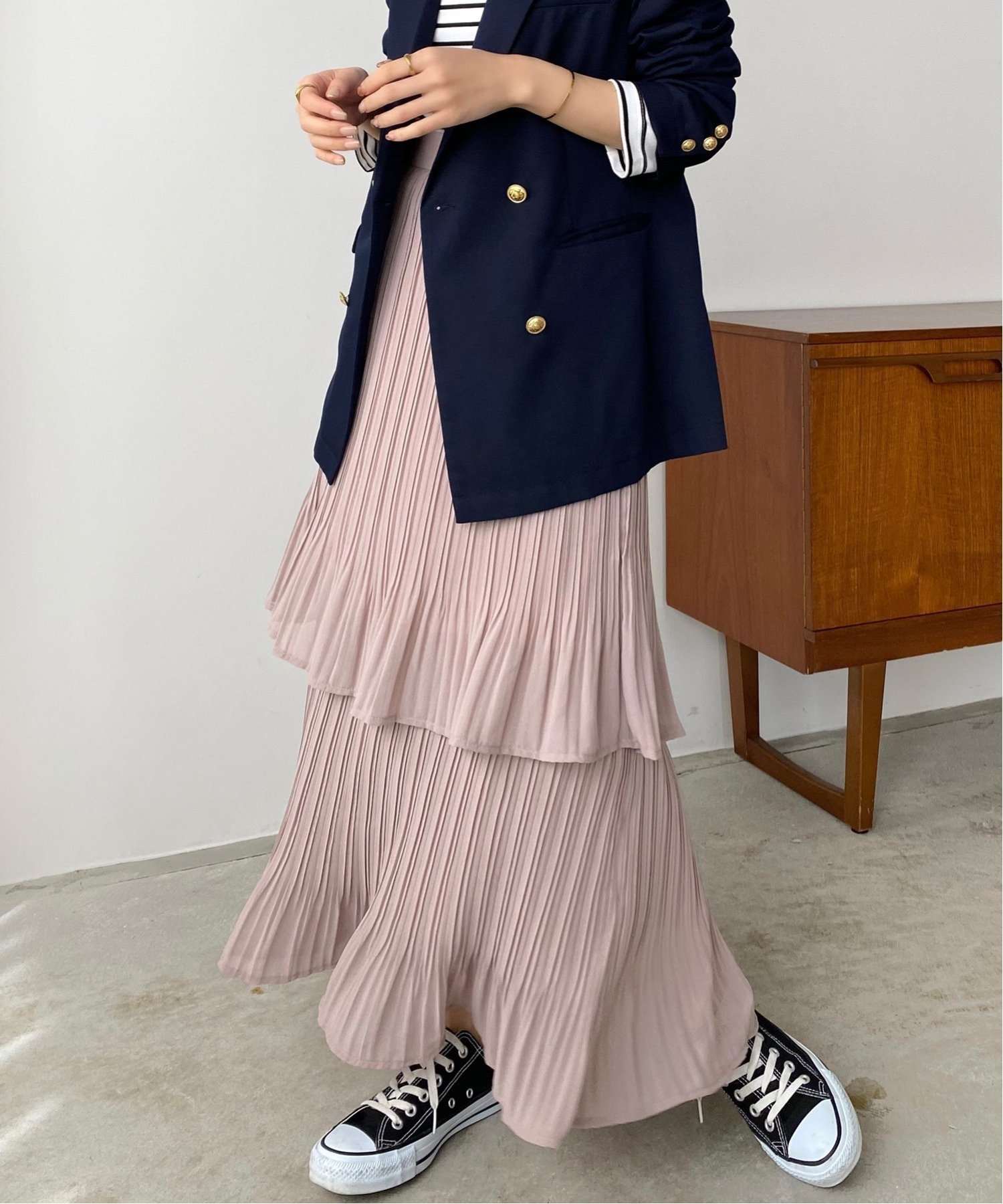 【ジュノア/JUNOAH】のcallautia プリーツスカート インテリア・キッズ・メンズ・レディースファッション・服の通販 founy(ファニー) 　ファッション　Fashion　レディースファッション　Fashion for Women　スカート　Skirts　プリーツスカート / 上品フェミニンスタイル　Pleated Skirts　プリーツ　Pleats, Pleated　グレージュ|ID: prp329100004808500 ipo3291000000034895047