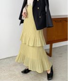 【ジュノア/JUNOAH】のcallautia プリーツスカート 人気、トレンドファッション・服の通販 founy(ファニー) ファッション Fashion レディースファッション Fashion for Women スカート Skirts プリーツスカート / 上品フェミニンスタイル Pleated Skirts プリーツ Pleats, Pleated thumbnail ピスタチオ|ID: prp329100004808500 ipo3291000000034895048