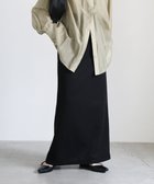 【セレクトモカ/SELECT MOCA】の【サイズ展開あり】リブタイトスカート 人気、トレンドファッション・服の通販 founy(ファニー) ファッション Fashion レディースファッション Fashion for Women スカート Skirts なめらか Smooth, Silky Texture シンプル Simple, Minimal ストレート Straight, Straight Cut ポケット Pocket, Pocket Detail リブニット Rib Knit, Ribbed Knit thumbnail ブラック-03|ID: prp329100004808505 ipo3291000000034895105