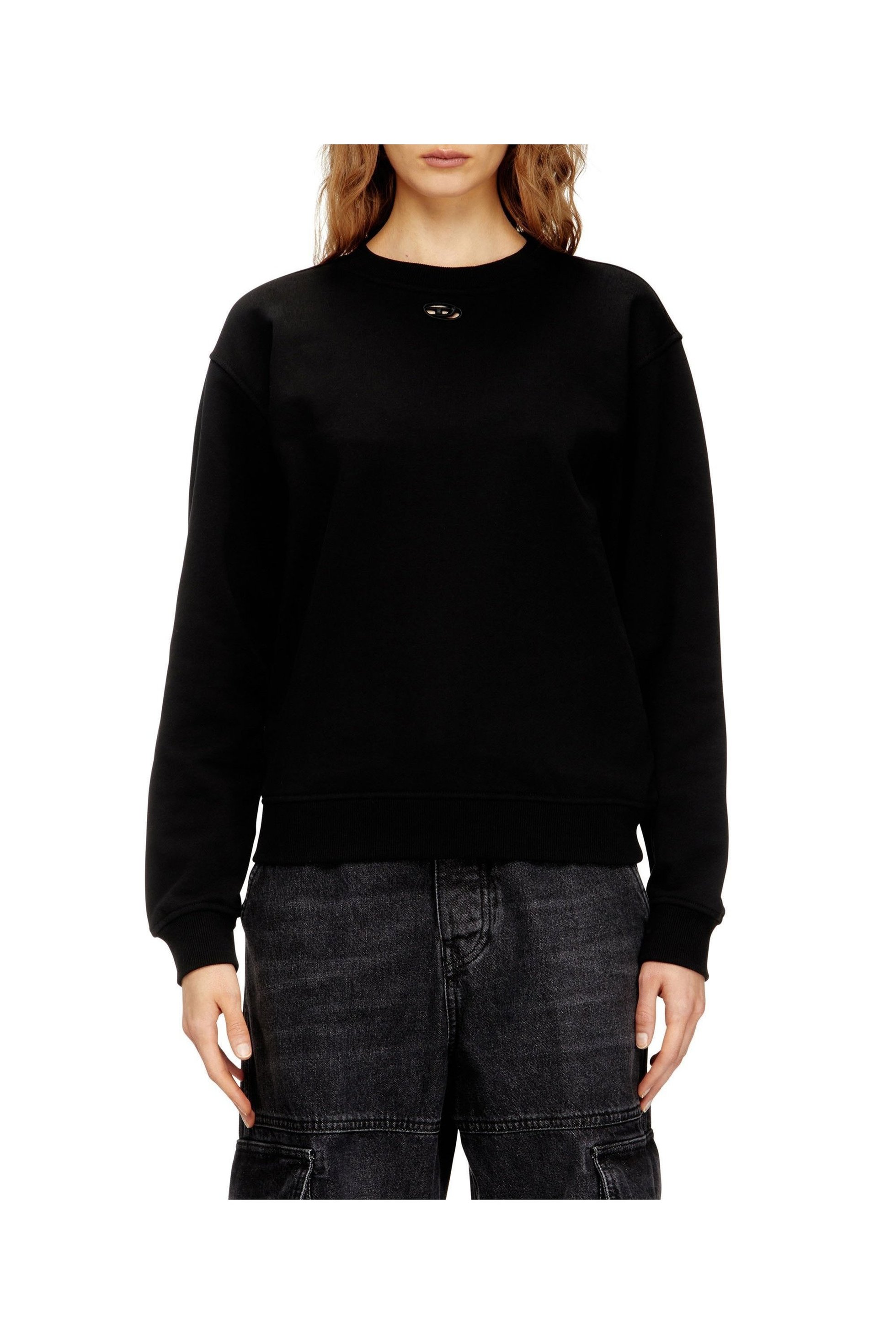 【ディーゼル/DIESEL】のウィメンズ プルオーバースウェット F-NORMY-OD 人気、トレンドファッション・服の通販 founy(ファニー) 　ファッション　Fashion　レディースファッション　Fashion for Women　トップス・カットソー　Cut & Sew Tops　レディースパーカー・カジュアルフーディー　Casual Hoodies & Sweatshirts　カジュアルプルオーバー・ニットトップス　Pullovers & Knit Tops / Casual Pullovers　スウェット・クルーネックトップス　Sweatshirts & Crewnecks / Relaxed Fit Sweat Tops　オーバル　Oval Design　フィット　Fit, Slim Fit　レギュラー　Regular, Standard Fit　ワンポイント　One Point, Statement Accent　 other-1|ID: prp329100004808510 ipo3291000000034895164