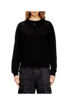 【ディーゼル/DIESEL】のウィメンズ プルオーバースウェット F-NORMY-OD 人気、トレンドファッション・服の通販 founy(ファニー) ファッション Fashion レディースファッション Fashion for Women トップス・カットソー Cut & Sew Tops レディースパーカー・カジュアルフーディー Casual Hoodies & Sweatshirts カジュアルプルオーバー・ニットトップス Pullovers & Knit Tops / Casual Pullovers スウェット・クルーネックトップス Sweatshirts & Crewnecks / Relaxed Fit Sweat Tops オーバル Oval Design フィット Fit, Slim Fit レギュラー Regular, Standard Fit ワンポイント One Point, Statement Accent thumbnail ブラック|ID: prp329100004808510 ipo3291000000034895165