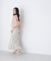 【ナチュラル ビューティー ベーシック/NATURAL BEAUTY BASIC】のチュールレイヤードレーススカート 人気、トレンドファッション・服の通販 founy(ファニー) ファッション Fashion レディースファッション Fashion for Women スカート Skirts インナー Innerwear サテン Satin, Glossy Fabric チュール Tulip, Tulip Motif フェミニン Feminine, Girly レース Lace, Lace Fabric |ID:prp329100004808511