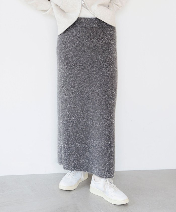 【ビーミングライフストアバイビームス/B:MING LIFE STORE by BEAMS】の【12/4新規値下げ】ラメ ニット スカート 25AW 秋冬 ロングシーズン セットアップ対応 インテリア・キッズ・メンズ・レディースファッション・服の通販 founy(ファニー) https://founy.com/ ファッション Fashion レディースファッション Fashion for Women セットアップ Matching Sets スカート・ミニ/ミディ/マキシ Skirts / Mini, Midi & Maxi Skirts ウェーブ Wavy Pattern カーディガン Cardigan, Knitwear スウェット / スエット Sweatshirt, Sweatwear ストレート Straight, Straight Cut スリット Slit, Slit Detail セットアップ Set-Up, Coordinated Outfit トレンド Trend, Trending Now フィット Fit, Slim Fit ロング Long, Long-Length A/W・秋冬 Autumn/Winter 再入荷 Restock / Back in Stock おすすめ Recommended / Our Picks 2025年 2025 2025-2026秋冬・A/W Autumn/Winter 2025–26 AW25–26 |ID: prp329100004808513 ipo3291000000034935789