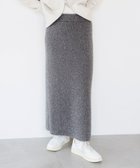 【ビーミングライフストアバイビームス/B:MING LIFE STORE by BEAMS】の【12/4新規値下げ】ラメ ニット スカート 25AW 秋冬 ロングシーズン セットアップ対応 GREY|ID: prp329100004808513 ipo3291000000034935791