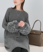 【アーバンリサーチ ロッソ/URBAN RESEARCH ROSSO】のファードッキングニットミニワンピース 人気、トレンドファッション・服の通販 founy(ファニー) ファッション Fashion レディースファッション Fashion for Women ワンピース Dresses 2025年 2025 2025-2026秋冬・A/W Autumn/Winter 2025–26 AW25–26 冬 Winter / This Winter インナー Innerwear タートルネック Turtleneck, High Neck ドッキング Docking, Mixed Material A/W・秋冬 Autumn/Winter thumbnail グレー|ID: prp329100004808542 ipo3291000000034895413