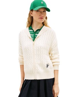 【トミーヒルフィガー/TOMMY HILFIGER】のコットンケーブルミドルゲージロングスリーブジップフーディー 人気、トレンドファッション・服の通販 founy(ファニー) ファッション Fashion レディースファッション Fashion for Women アメリカン American Style クラシカル Classical, Vintage-Inspired クラシック Classic, Timeless Style ゴルフ Golf タンク Tank Top, Sleeveless Top チェック Check, Plaid, Tartan デニム Denim, Jeans Material ハイネック High Neck, Mock Neck モダン Modern, Contemporary 人気 Popular, Best Seller |ID:prp329100004808553