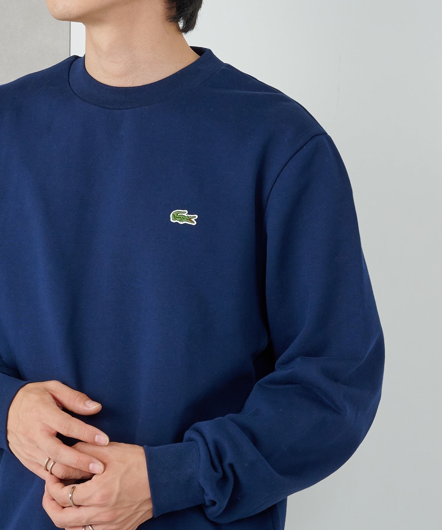 【カセットチャート/Cassette Chart】のLACOSTE/ラウンドネックリブプルオーバースウェット SH9801 ラコステ インテリア・キッズ・メンズ・レディースファッション・服の通販 founy(ファニー) ファッション Fashion レディースファッション Fashion for Women トップス・カットソー Cut & Sew Tops レディースパーカー・カジュアルフーディー Casual Hoodies & Sweatshirts カジュアルプルオーバー・ニットトップス Pullovers & Knit Tops / Casual Pullovers スウェット・クルーネックトップス Sweatshirts & Crewnecks / Relaxed Fit Sweat Tops キャップ Cap, Baseball Cap コンパクト Compact, Small Size シンプル Simple, Minimal デニム Denim, Jeans Material トレンド Trend, Trending Now ハーフ Half, Half-Length フランス France, French フレンチ French, French Style プレミアム Premium, High-End ポロシャツ Polo Shirt, Collared Tee メンズ Men's, Menswear 再入荷 Restock / Back in Stock おすすめ Recommended / Our Picks スーツケース キャリーケース Suitcase / Carry Case NVY|ID: prp329100004808567 ipo3291000000034895933