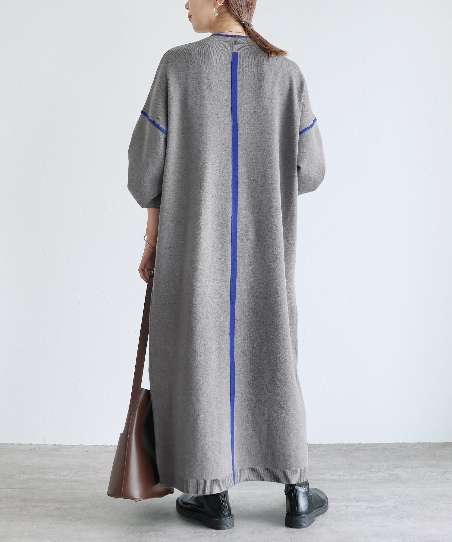 【レカ/reca】の配色ラインニットワンピース(dec-ch-2030) reca レカ 人気、トレンドファッション・服の通販 founy(ファニー) ファッション Fashion レディースファッション Fashion for Women ワンピース Dresses ニットワンピース Knit Dresses アクセサリー Fashion Accessories キャップ Cap, Baseball Cap シンプル Simple, Minimal スニーカー Sneakers, Trainers スリーブ Sleeve, Long Sleeve / Short Sleeve センター Center, Center Line デニム Denim, Jeans Material プリーツ Pleats, Pleated ミラノリブ Milano Rib, Milano Stitch ロング Long, Long-Length 楽ちん Easy Fit, Comfortable other-1|ID: prp329100004808568 ipo3291000000034895944