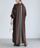 【レカ/reca】の配色ラインニットワンピース(dec-ch-2030) reca レカ 人気、トレンドファッション・服の通販 founy(ファニー) ファッション Fashion レディースファッション Fashion for Women ワンピース Dresses ニットワンピース Knit Dresses アクセサリー Fashion Accessories キャップ Cap, Baseball Cap シンプル Simple, Minimal スニーカー Sneakers, Trainers スリーブ Sleeve, Long Sleeve / Short Sleeve センター Center, Center Line デニム Denim, Jeans Material プリーツ Pleats, Pleated ミラノリブ Milano Rib, Milano Stitch ロング Long, Long-Length 楽ちん Easy Fit, Comfortable thumbnail ブラウン|ID: prp329100004808568 ipo3291000000034895946