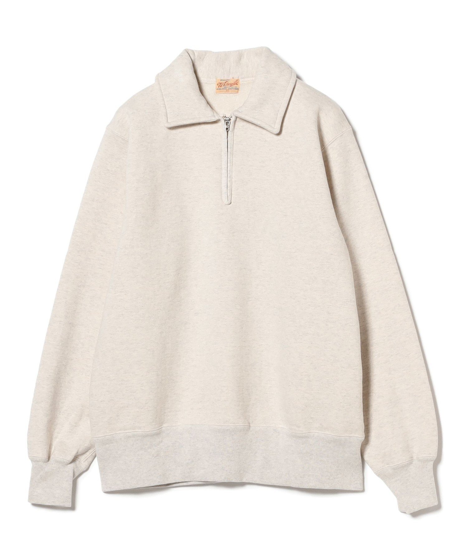 【ビームス ウイメン/BEAMS】のWHITESVILLE / HALF ZIP SWEAT 人気、トレンドファッション・服の通販 founy(ファニー) 　ファッション　Fashion　レディースファッション　Fashion for Women　トップス・カットソー　Cut & Sew Tops　レディースパーカー・カジュアルフーディー　Casual Hoodies & Sweatshirts　スウェット・クルーネックトップス　Sweatshirts & Crewnecks / Relaxed Fit Sweat Tops　クラシック　Classic, Timeless Style　スウェット / スエット　Sweatshirt, Sweatwear　スポーツ　Sports, Activewear　スポーティ　Sporty, Casual Athletic　スリーブ　Sleeve, Long Sleeve / Short Sleeve　人気　Popular, Best Seller　バランス　Balance, Style Balance　フィット　Fit, Slim Fit　フロント　Front, Front Design　ミリタリー　Military, Army Style　リラックス　Relax, Relaxed Fit　ワーク　Workwear, Utility Style　 other-1|ID: prp329100004808574 ipo3291000000034896229