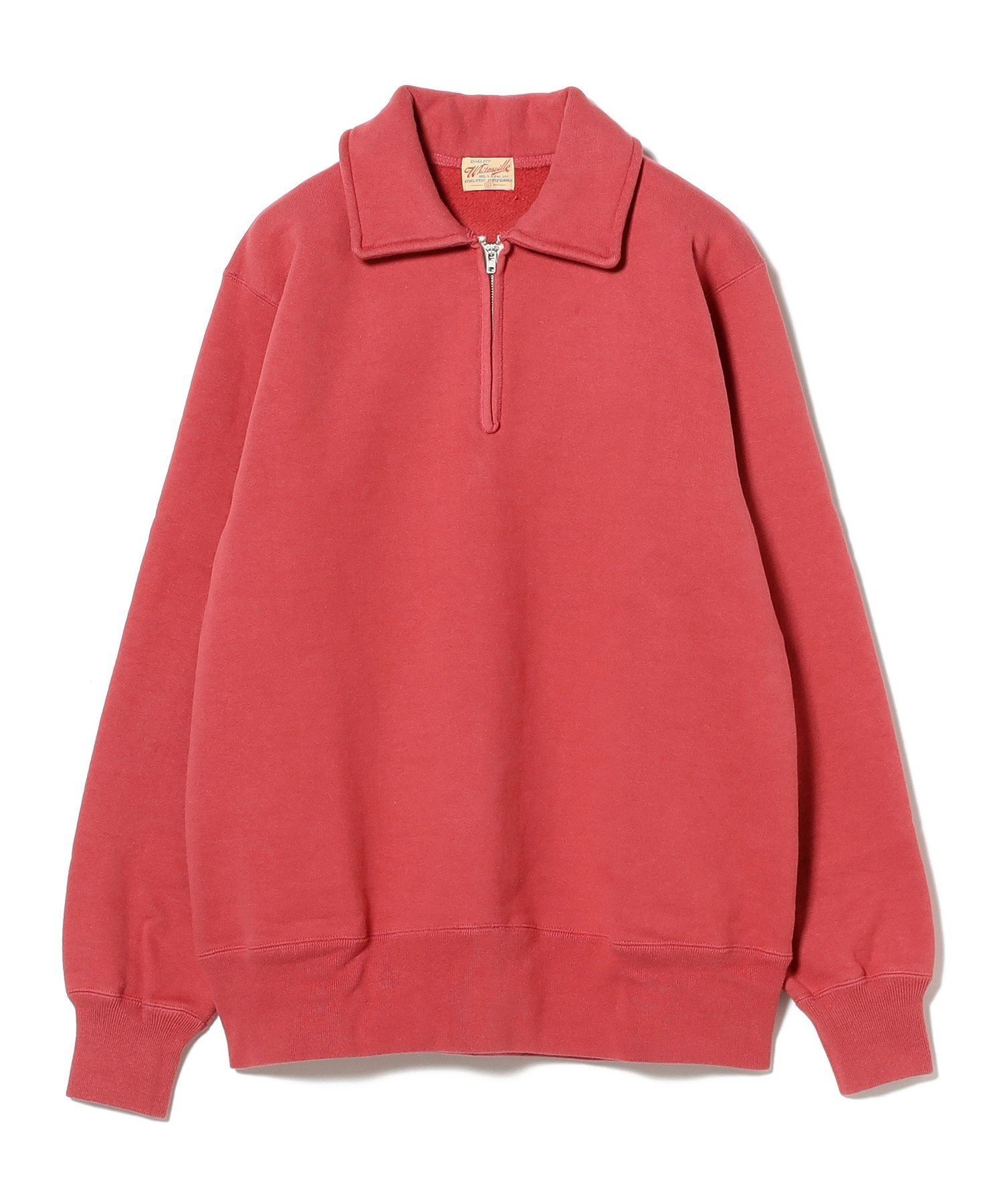 【ビームス ウイメン/BEAMS】のWHITESVILLE / HALF ZIP SWEAT インテリア・キッズ・メンズ・レディースファッション・服の通販 founy(ファニー) 　ファッション　Fashion　レディースファッション　Fashion for Women　トップス・カットソー　Cut & Sew Tops　レディースパーカー・カジュアルフーディー　Casual Hoodies & Sweatshirts　スウェット・クルーネックトップス　Sweatshirts & Crewnecks / Relaxed Fit Sweat Tops　クラシック　Classic, Timeless Style　スウェット / スエット　Sweatshirt, Sweatwear　スポーツ　Sports, Activewear　スポーティ　Sporty, Casual Athletic　スリーブ　Sleeve, Long Sleeve / Short Sleeve　人気　Popular, Best Seller　バランス　Balance, Style Balance　フィット　Fit, Slim Fit　フロント　Front, Front Design　ミリタリー　Military, Army Style　リラックス　Relax, Relaxed Fit　ワーク　Workwear, Utility Style　RED|ID: prp329100004808574 ipo3291000000034896231