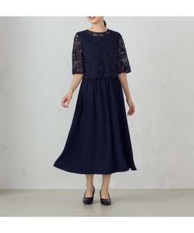 【コムサイズム/COMME CA ISM】の2wayレースブラウス付き ワンピース 人気、トレンドファッション・服の通販 founy(ファニー) ファッション Fashion レディースファッション Fashion for Women ワンピース Dresses オケージョン Occasion Wear カーディガン Cardigan, Knitwear ジャケット Jacket, Outerwear セレモニー Ceremony パーティ Party, Party Style フォーマル Formal, Dressy ブルゾン Blouson, Bomber Jacket レース Lace, Lace Fabric 二次会 After Party 無地 Plain, Solid Color 結婚式 Wedding ビジネス 仕事 通勤 Business / Work / Commuting |ID:prp329100004808589