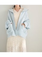 【スナイデル/SNIDEL】のエンブレムボンディングパーカー 人気、トレンドファッション・服の通販 founy(ファニー) ファッション Fashion レディースファッション Fashion for Women トップス・カットソー Cut & Sew Tops レディースパーカー・カジュアルフーディー Casual Hoodies & Sweatshirts 今季 This Season, Current Season ジップ Zip, Zipper スタンド Stand Collar, Upright Stand ストレート Straight, Straight Cut スマート Smart, Elegant フェミニン Feminine, Girly 冬 Winter / This Winter おすすめ Recommended / Our Picks thumbnail LBLU[081]|ID: prp329100004808594 ipo3291000000034896559