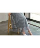 【ガール/GIRL】のレース*チュールプリーツ フレア ロング 結婚式 ワンピース パーティードレス BGRY|ID: prp329100004808598 ipo3291000000034922950