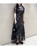 【リリーブラウン/Lily Brown】のチュールエンブロイダリードレス 人気、トレンドファッション・服の通販 founy(ファニー) ファッション Fashion レディースファッション Fashion for Women ワンピース Dresses フォーマル・パーティードレス・結婚式用ドレス Elegant & Casual Dresses スマート Smart, Elegant チュール Tulip, Tulip Motif ドレス Dress, One-Piece モチーフ Motif, Design Theme リュクス Luxury, Elegant, High-End, Chic 人気 Popular, Best Seller thumbnail BLK[009]|ID: prp329100004808603 ipo3291000000034896657