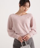 【プロポーション ボディドレッシング/PROPORTION BODY DRESSING】のミニシャギーハートネックニット 25AW 人気、トレンドファッション・服の通販 founy(ファニー) ファッション Fashion レディースファッション Fashion for Women トップス・カットソー Cut & Sew Tops ニット Knit Tops & Sweaters 2025年 2025 2025-2026秋冬・A/W Autumn/Winter 2025–26 AW25–26 おすすめ Recommended / Our Picks デコルテ Décolleté, Neckline 冬 Winter / This Winter thumbnail ラメピンク|ID: prp329100004808613 ipo3291000000034896803