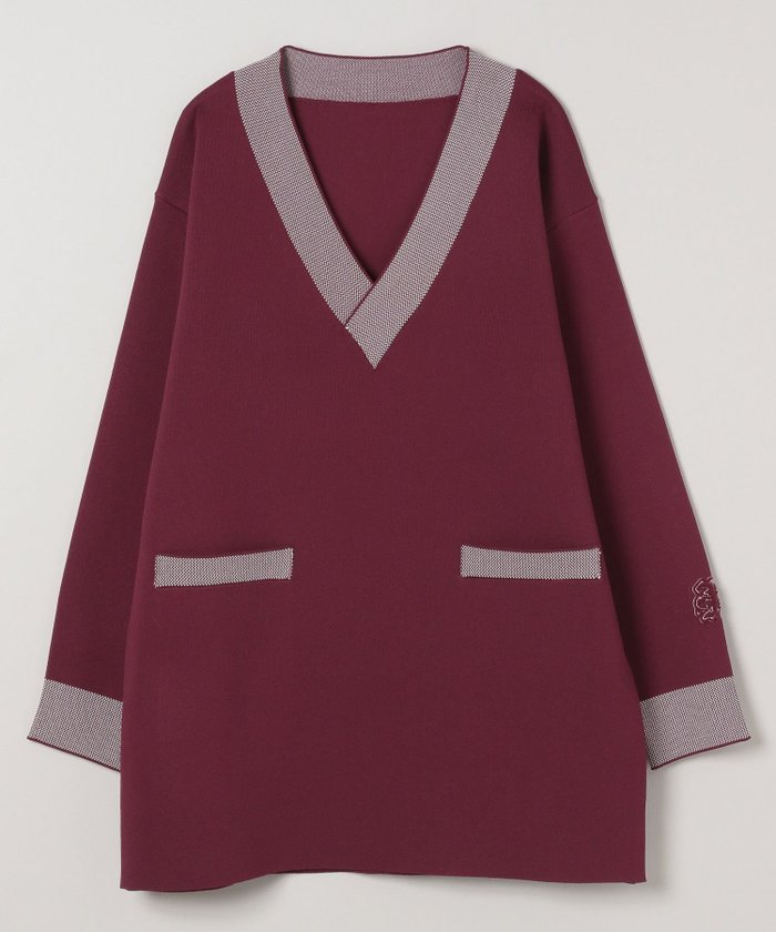 【ジーナシス/JEANASiS】の12GハイショクジャガードVミニワンピース インテリア・キッズ・メンズ・レディースファッション・服の通販 founy(ファニー) https://founy.com/ ファッション Fashion レディースファッション Fashion for Women ワンピース Dresses おすすめ Recommended / Our Picks ハイネック High Neck, Mock Neck ボトム Bottoms, Lower Wear |ID: prp329100004808863 ipo3291000000034899861