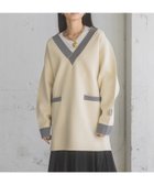 【ジーナシス/JEANASiS】の12GハイショクジャガードVミニワンピース 人気、トレンドファッション・服の通販 founy(ファニー) ファッション Fashion レディースファッション Fashion for Women ワンピース Dresses おすすめ Recommended / Our Picks ハイネック High Neck, Mock Neck ボトム Bottoms, Lower Wear thumbnail ホワイト系その他|ID: prp329100004808863 ipo3291000000034899865