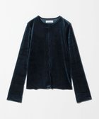 【ユナイテッドアローズ/UNITED ARROWS】のベロア ロングスリーブカットソー A DAY IN THE LIFE 人気、トレンドファッション・服の通販 founy(ファニー) ファッション Fashion レディースファッション Fashion for Women トップス・カットソー Cut & Sew Tops カットソー・ベーシックTシャツ Cut-and-Sewn Tops / Stretch Tees & Basics ベロアトップス Velour Tops / Velvet-Look Items インナー Innerwear 秋 Autumn カットソー Cut and Sewn Top シンプル Simple, Minimal トレンド Trend, Trending Now バランス Balance, Style Balance フロント Front, Front Design ベロア Velour, Soft Velvet アウトレット Outlet / Clearance エレガント 上品 Elegant ビジネス 仕事 通勤 Business / Work / Commuting thumbnail NAVY|ID: prp329100004808905 ipo3291000000034900250