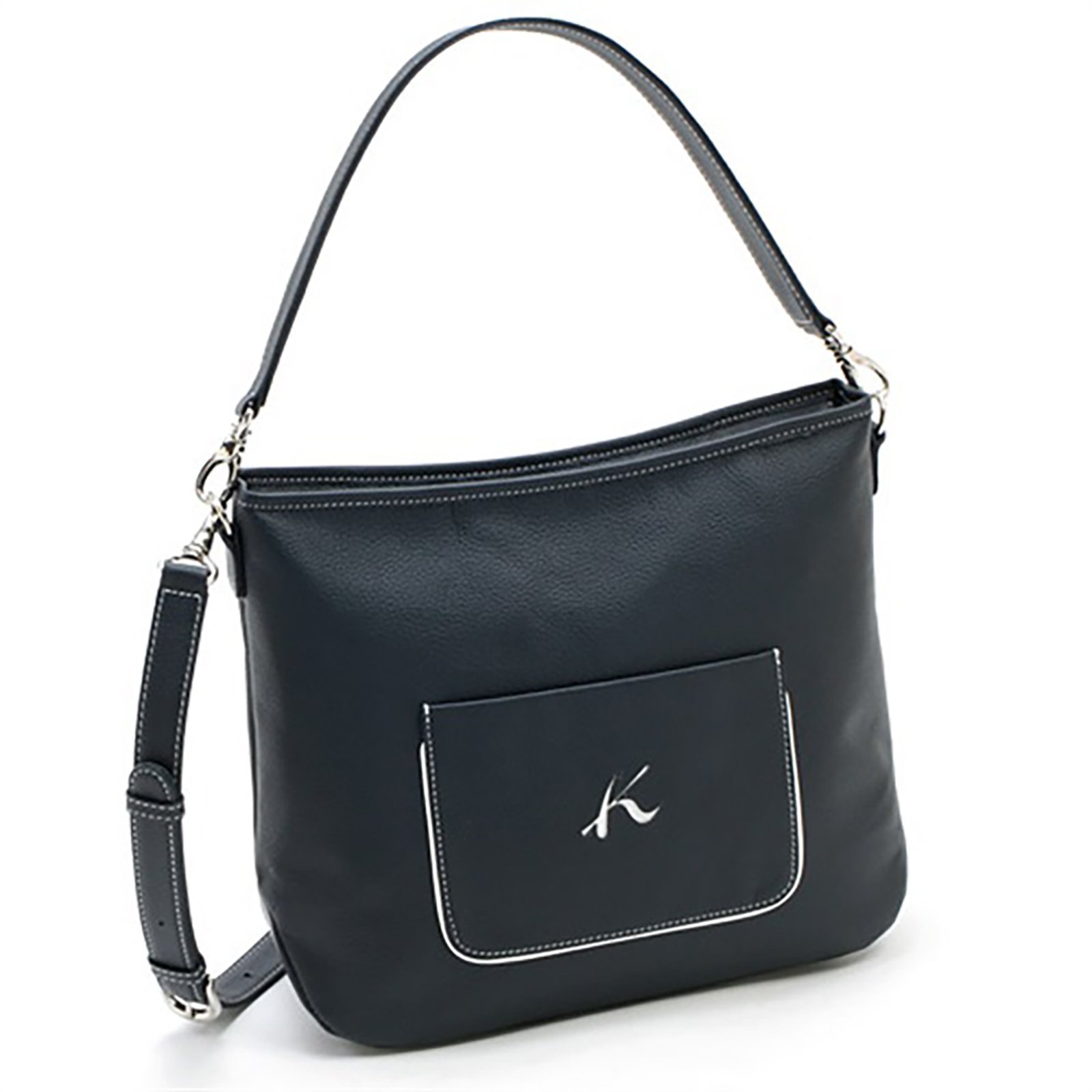 【キタムラ/Kitamura】の2wayバッグ Y-1150 インテリア・キッズ・メンズ・レディースファッション・服の通販 founy(ファニー) 　ファッション　Fashion　レディースファッション　Fashion for Women　ショルダー　Shoulder, Shoulder Strap　ポケット　Pocket, Pocket Detail　ダークブルー/ホワイト10901|ID: prp329100004808907 ipo3291000000034900249