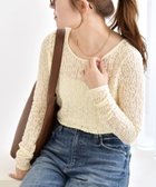 【シップス フォー ウィメン/SHIPS】のquaranciel 手洗い可能 フラワー レース ストレッチ クルーネック プルオーバー 人気、トレンドファッション・服の通販 founy(ファニー) ファッション Fashion レディースファッション Fashion for Women トップス・カットソー Cut & Sew Tops カジュアルプルオーバー・ニットトップス Pullovers & Knit Tops / Casual Pullovers インナー Innerwear 春 Spring 洗える Machine Washable 秋 Autumn キャミソール Camisole, Spaghetti Strap Top コンパクト Compact, Small Size ストレッチ Stretch, Stretchy Fabric スリーブ Sleeve, Long Sleeve / Short Sleeve デコルテ Décolleté, Neckline フィット Fit, Slim Fit フラワー Flower, Floral レース Lace, Lace Fabric ロング Long, Long-Length おすすめ Recommended / Our Picks 2025年 2025 2025-2026秋冬・A/W Autumn/Winter 2025–26 AW25–26 thumbnail オフホワイト|ID: prp329100004808909 ipo3291000000034900262