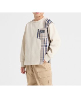 【コムサイズム/COMME CA ISM / KIDS】のチェック 切り替え トレーナー 人気、トレンドファッション・服の通販 founy(ファニー) ファッション Fashion キッズファッション Fashion for Kids クラシック Classic, Timeless Style シンプル Simple, Minimal チェック Check, Plaid, Tartan テレコ Ribbed, Rib Stitch トレーナー Sweatshirt, Trainer ベビー Baby, Babywear ベーシック Basic, Essential ポケット Pocket, Pocket Detail 吸水 Absorbent, Quick-Dry A/W・秋冬 Autumn/Winter 長袖 Long Sleeve, Full Sleeve |ID:prp329100004808910
