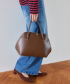 【バンヤードストーム/BARNYARDSTORM】のADDCULUMN(アドカラム) / FIGRE ボストンBAG L 人気、トレンドファッション・服の通販 founy(ファニー) ファッション Fashion レディースファッション Fashion for Women オーバル Oval Design ショルダー Shoulder, Shoulder Strap ビジネス 仕事 通勤 Business / Work / Commuting フェイクレザー Faux Leather, PU Leather フォルム Silhouette, Form ベーシック Basic, Essential ボストン Boston リアル Real, Realistic thumbnail ブラウン|ID: prp329100004808954 ipo3291000000034900731