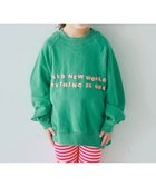【エフオー オンラインストア/F.O.Online Store / KIDS】のイロチ買いしたいスプリングロゴトレーナー 人気、トレンドファッション・服の通販 founy(ファニー) ファッション Fashion キッズファッション Fashion for Kids ベーシック Basic, Essential 春 Spring thumbnail グリーン|ID: prp329100004808955 ipo3291000000034900741