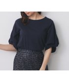 【インデックス/INDEX】のパフスリーブツイストタックトップス【洗濯機可/接触冷感/UVケア】 人気、トレンドファッション・服の通販 founy(ファニー) ファッション Fashion レディースファッション Fashion for Women トップス・カットソー Cut & Sew Tops シンプル Simple, Minimal スマート Smart, Elegant スリーブ Sleeve, Long Sleeve / Short Sleeve ツイスト Tweed, Tweed Fabric デコルテ Décolleté, Neckline エレガント 上品 Elegant thumbnail ネイビー|ID: prp329100004808959 ipo3291000000034900809