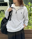 【シーピーシーエム/CPCM】の【U.S. POLO ASSN.】裏毛ハーフジッププルオーバー 人気、トレンドファッション・服の通販 founy(ファニー) ファッション Fashion レディースファッション Fashion for Women トップス・カットソー Cut & Sew Tops カジュアルプルオーバー・ニットトップス Pullovers & Knit Tops / Casual Pullovers イタリア Italy 秋 Autumn 腕時計 Wristwatch コレクション Collection, Seasonal Line ショルダー Shoulder, Shoulder Strap スウェット / スエット Sweatshirt, Sweatwear トレンド Trend, Trending Now ドロップ Drop Shoulder, Dropped Style メンズ Men's, Menswear ロング Long, Long-Length A/W・秋冬 Autumn/Winter thumbnail グレー|ID: prp329100004808974 ipo3291000000034900905