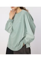 【ロデオクラウンズワイドボウル/RODEO CROWNS WIDE BOWL】のピグメントバック切替トップス 人気、トレンドファッション・服の通販 founy(ファニー) ファッション Fashion レディースファッション Fashion for Women トップス・カットソー Cut & Sew Tops インナー Innerwear 切替 Switching, Contrast Panel シンプル Simple, Minimal デニム Denim, Jeans Material ユーズド Used, Vintage-Look thumbnail D/SAX3|ID: prp329100004808977 ipo3291000000034900928