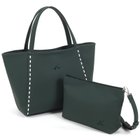 【キタムラ/Kitamura】のセミショルダーバッグ Z-0627 人気、トレンドファッション・服の通販 founy(ファニー) ファッション Fashion レディースファッション Fashion for Women おすすめ Recommended / Our Picks インナー Innerwear ハンド Hand, Handmade ポケット Pocket, Pocket Detail ポーチ Pouch, Small Case マグネット Magnet, Magnetic Closure 軽量 Lightweight, Ultra Light ビジネス 仕事 通勤 Business / Work / Commuting thumbnail ダークグリーン/ホワイト32901|ID: prp329100004808984 ipo3291000000034900986